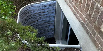 Stone Window Well Liner- Denver Window Well Covers 